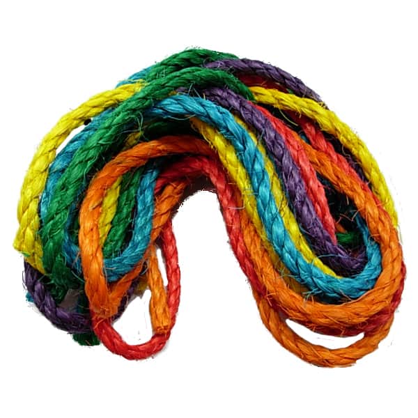 FM 233 6 SISAL ROPE COLORED 1/4'' X 48" FM 233 6 SISAL ROPE COLORED 1/4'' X 48"